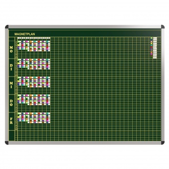 Klassen-Plantafel, 10 Stunden Mo-Fr, für 35 Klassen, 103x157 cm, Klassen-Plantafel, 10 Stunden Mo-Fr, für 35 Klassen, 103x157 cm,